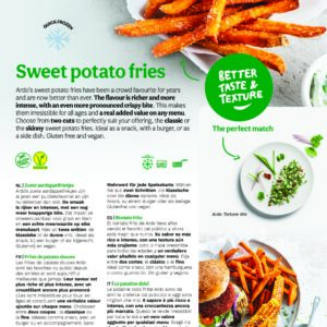 Print Sweet potato fries (per 100)