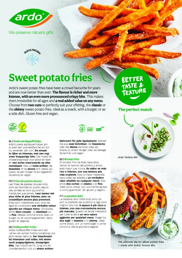 Print Sweet potato fries (per 100)