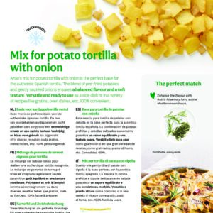 Print Tortilla Mix (per 100)